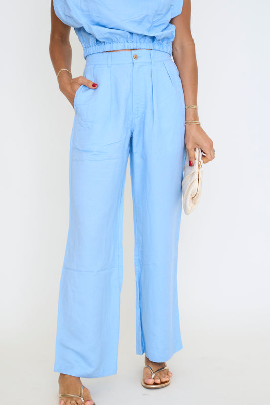 Here Comes the Sun Linen Pants
