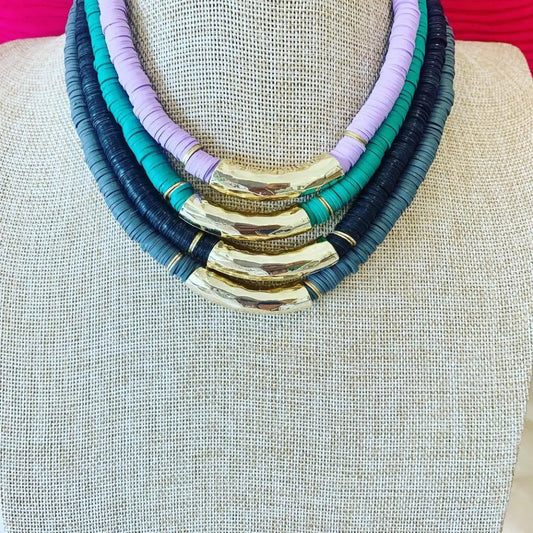 Vinyl Necklace