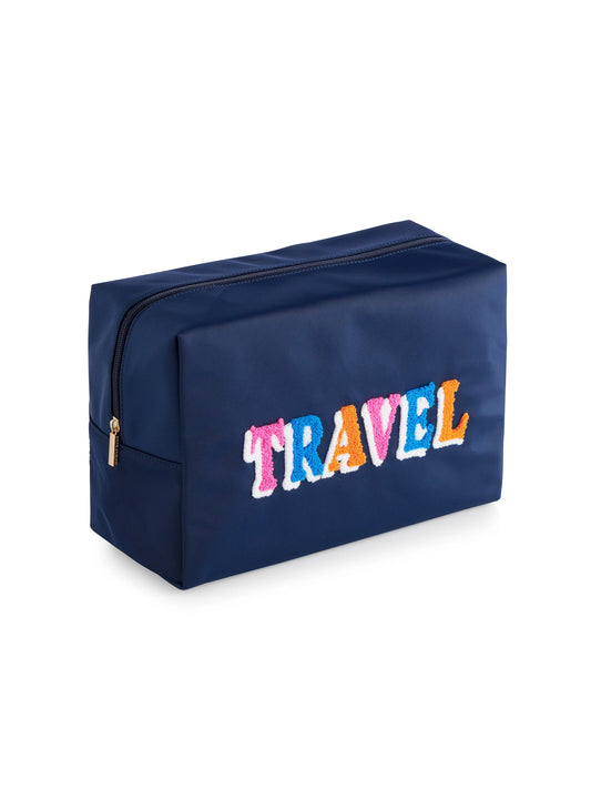 Travel Oversized Zip Pouch