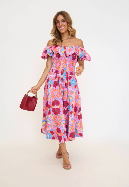 Elora Floral Maxi Dress