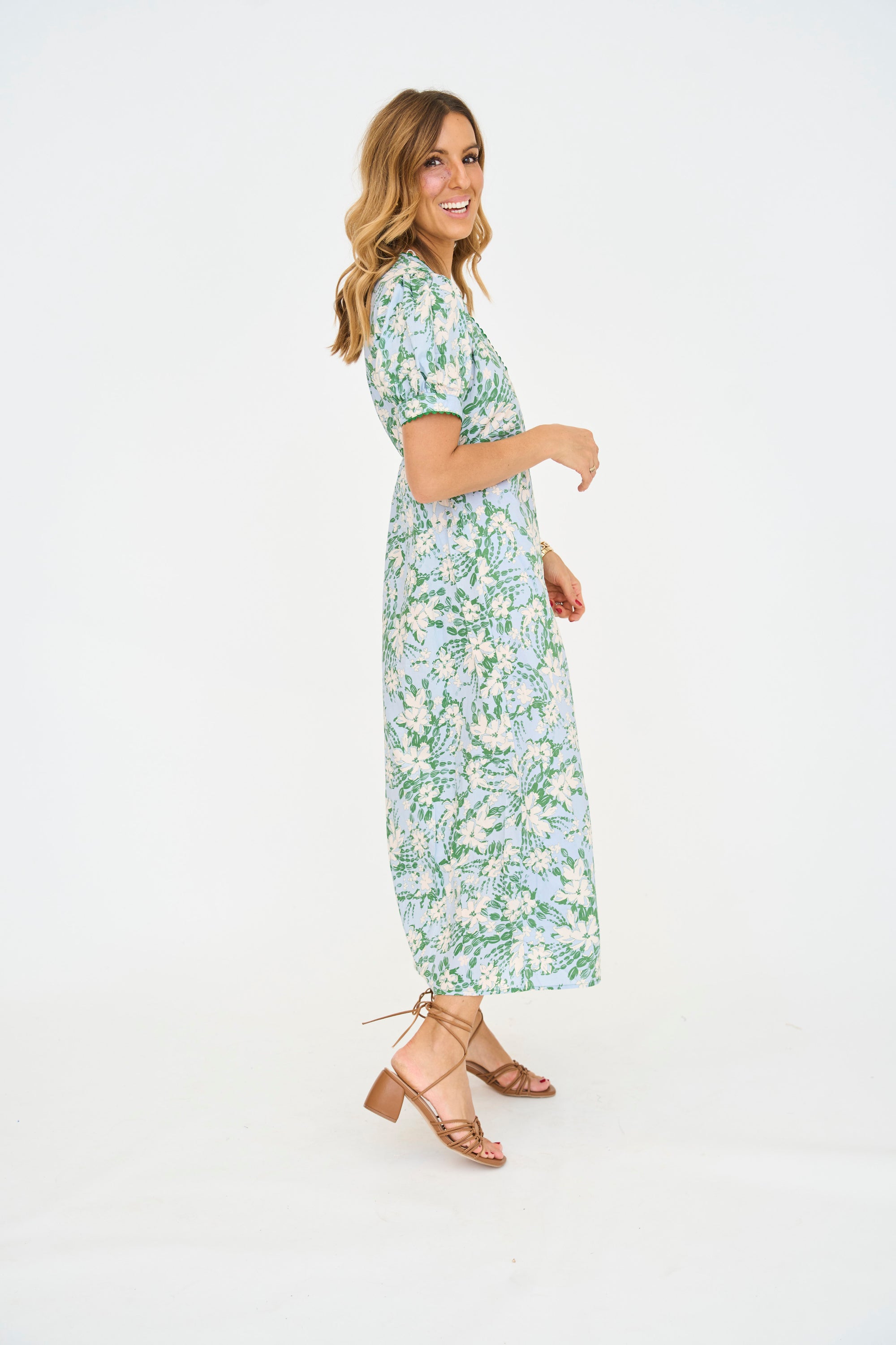 Kimmy Floral Midi Dress