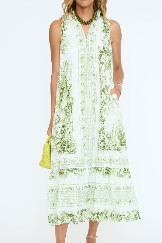 Toile Midi Dress