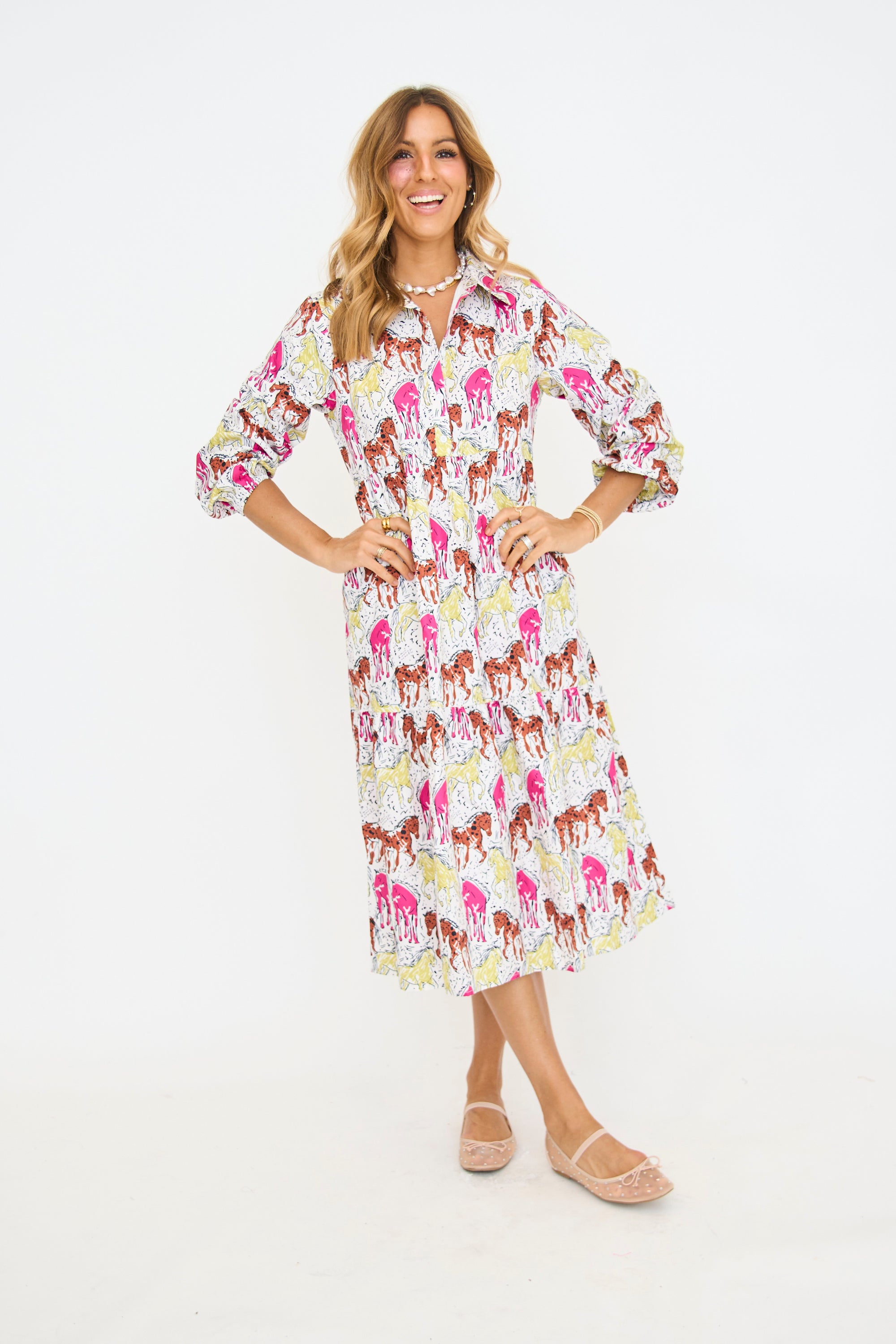 Wild and Free Midi Dress