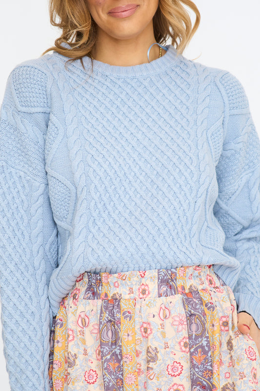 Cass Cable Knit Sweater