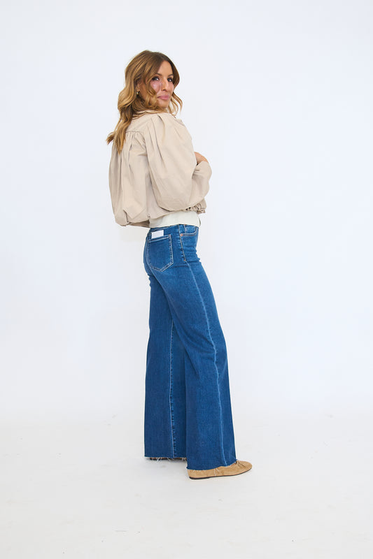 Shirred Trench Short Coat