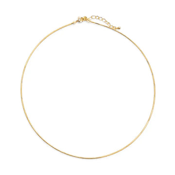 Gold Wire Necklace