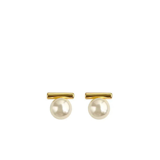 Set the Bar Pearl Studs