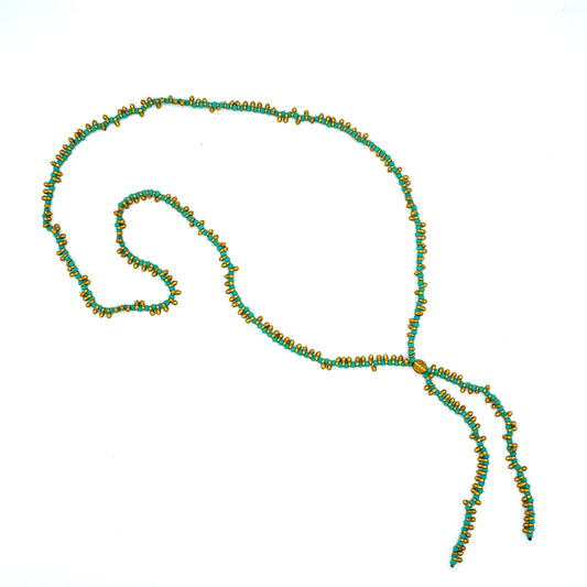 Beaded Bolo Necklace