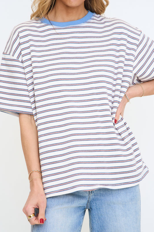 Oversized Striped T-shirt