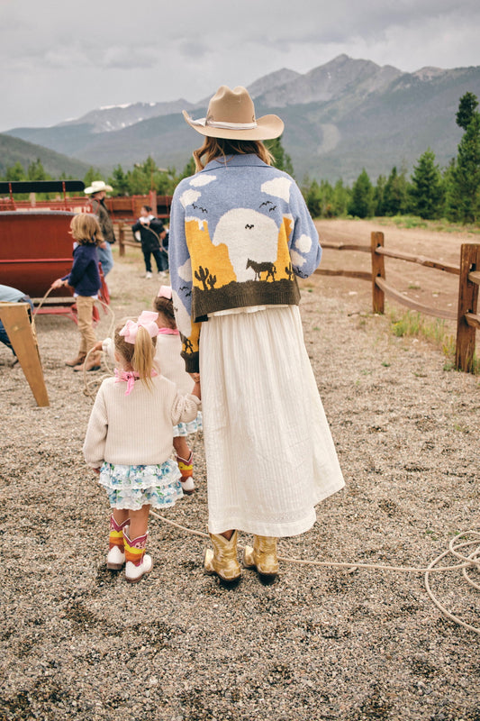 Knit Horse Cardigan