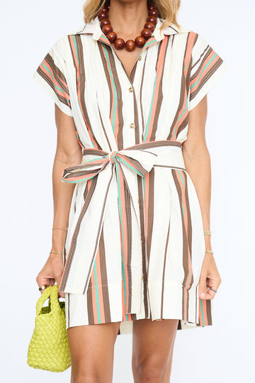Eloise Vintage Stripe Dress