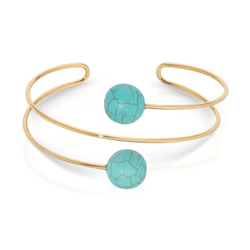 Summer Escape Turquoise Cuff