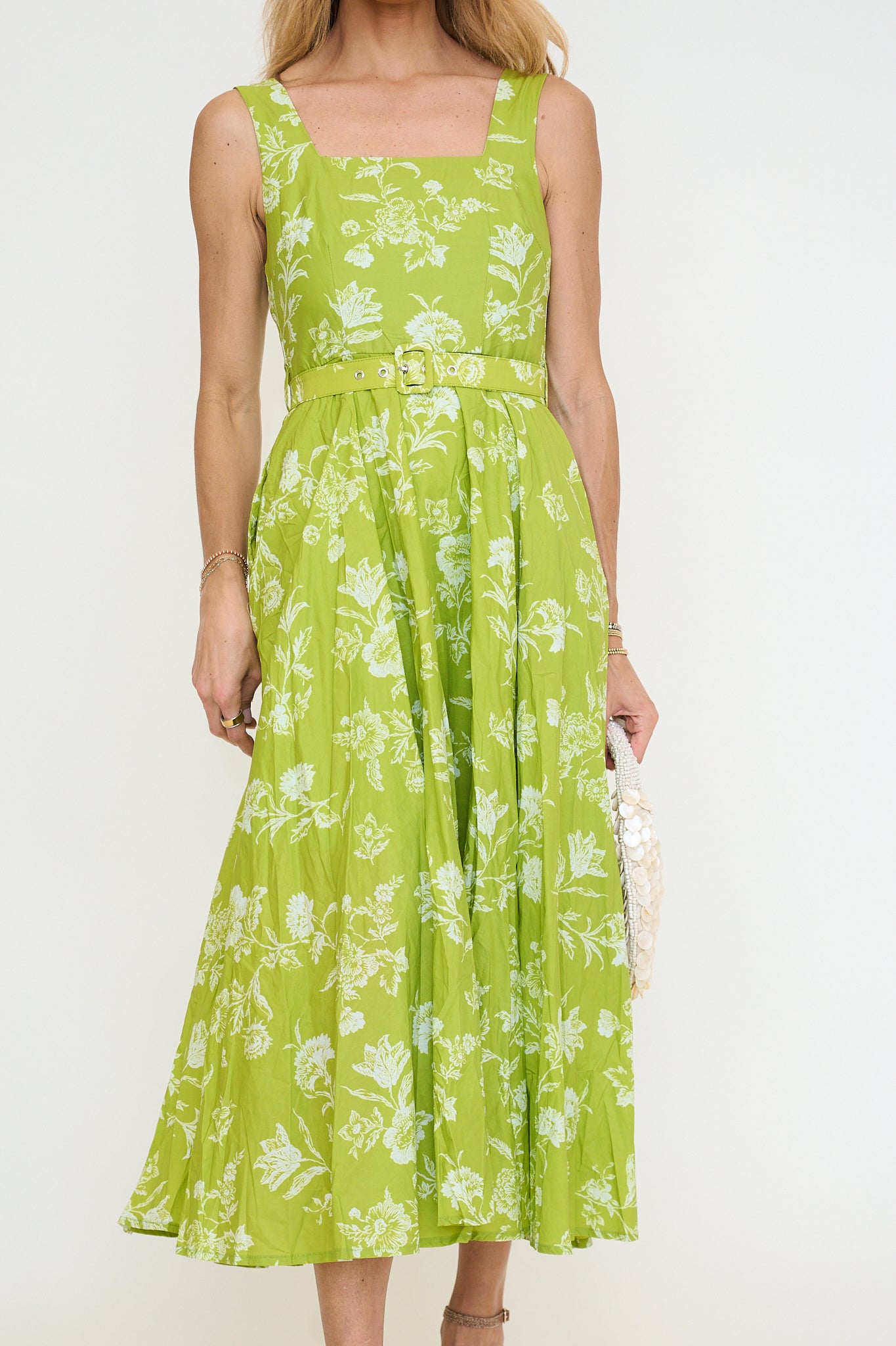 chartreuse cocktail dress Floral Party An awesome choice of shoulder neckline with a Country Wedding dress Size:US/6