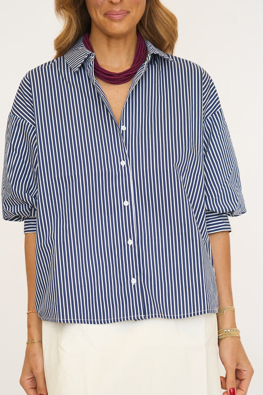 Striped Button Down Shirt