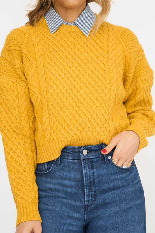 Cass Cable Knit Sweater