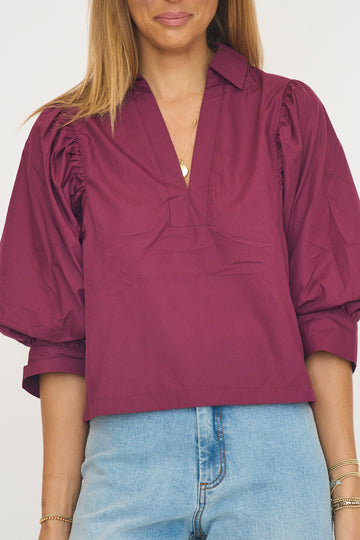 Annabelle 3/4 Sleeve Top