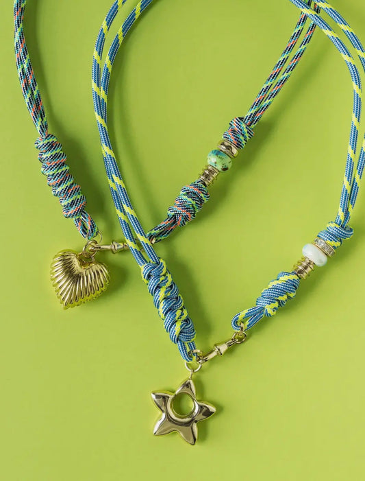 Throw Me A Line Rope Necklace