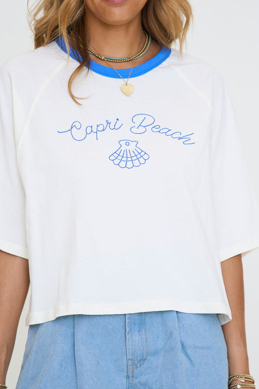 Shell Embroidery Tshirt