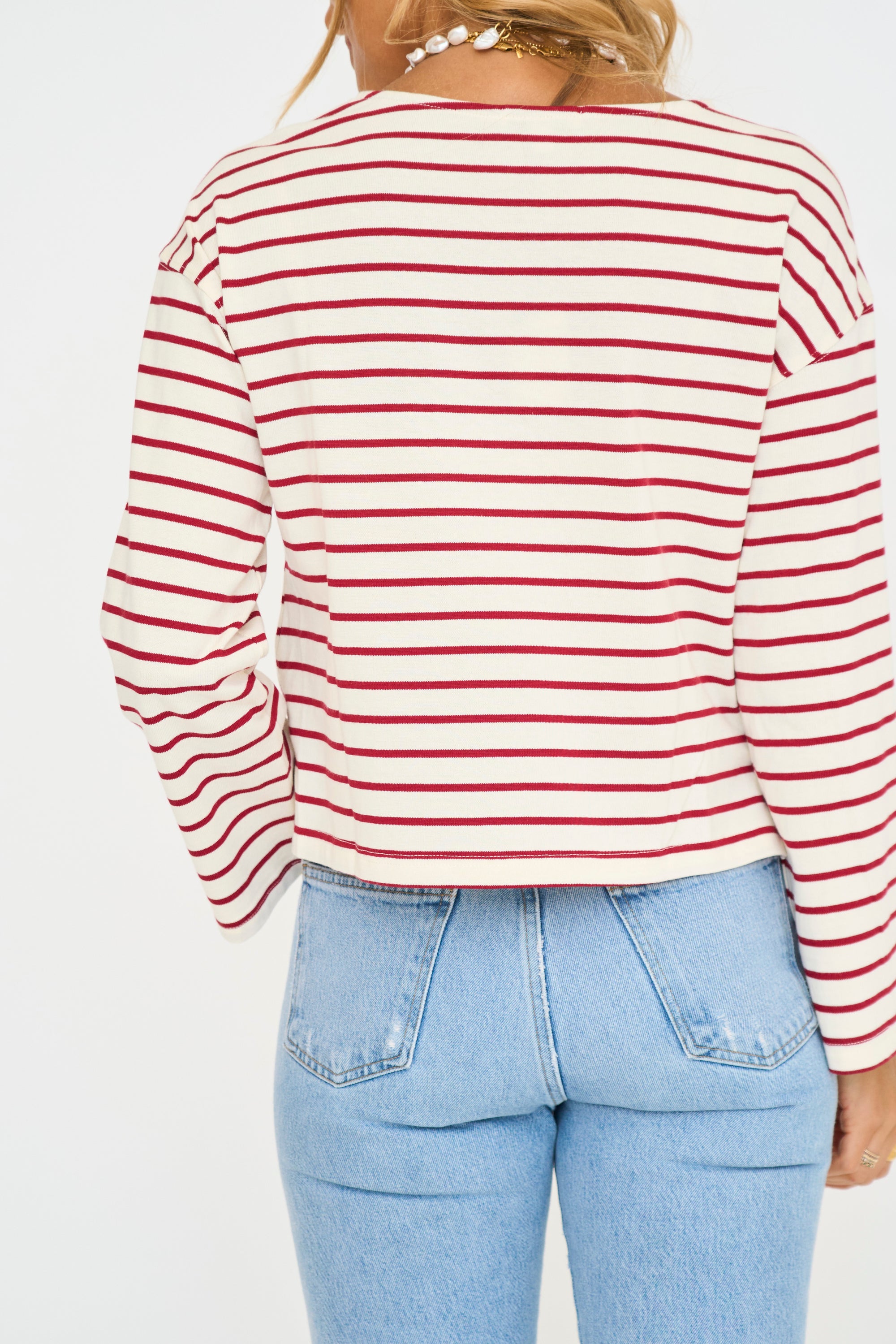 Janna Stripe Tee