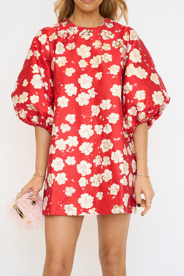 Becky Scarlet Dress
