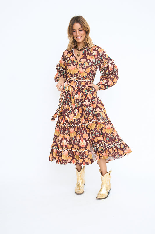 Amber Bloom Trana Maxi Dress