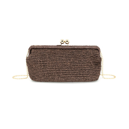 Nonna Straw Clutch