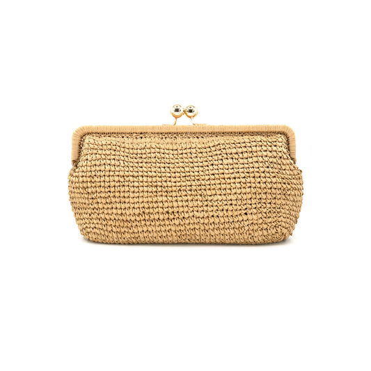 Nonna Straw Clutch