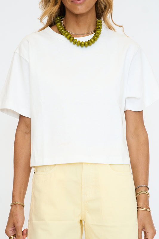 Solid Knit Crew Tee