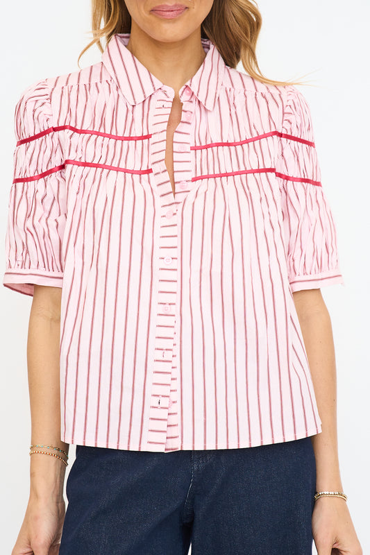 Stripe Button Down Shirt