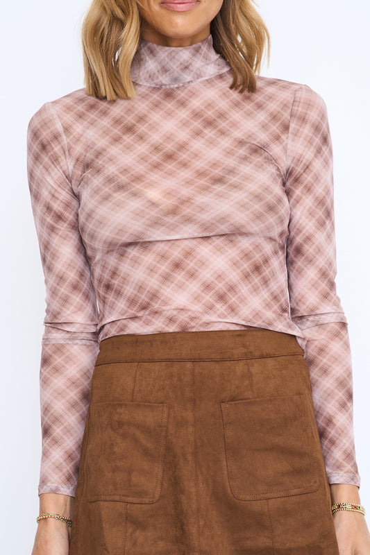 Bourbon Mesh Top