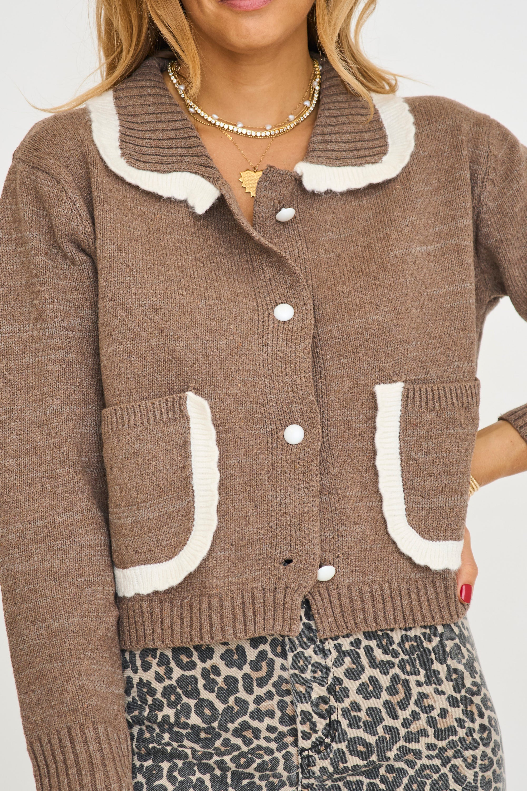 Sincerely Ruffle Cardigan