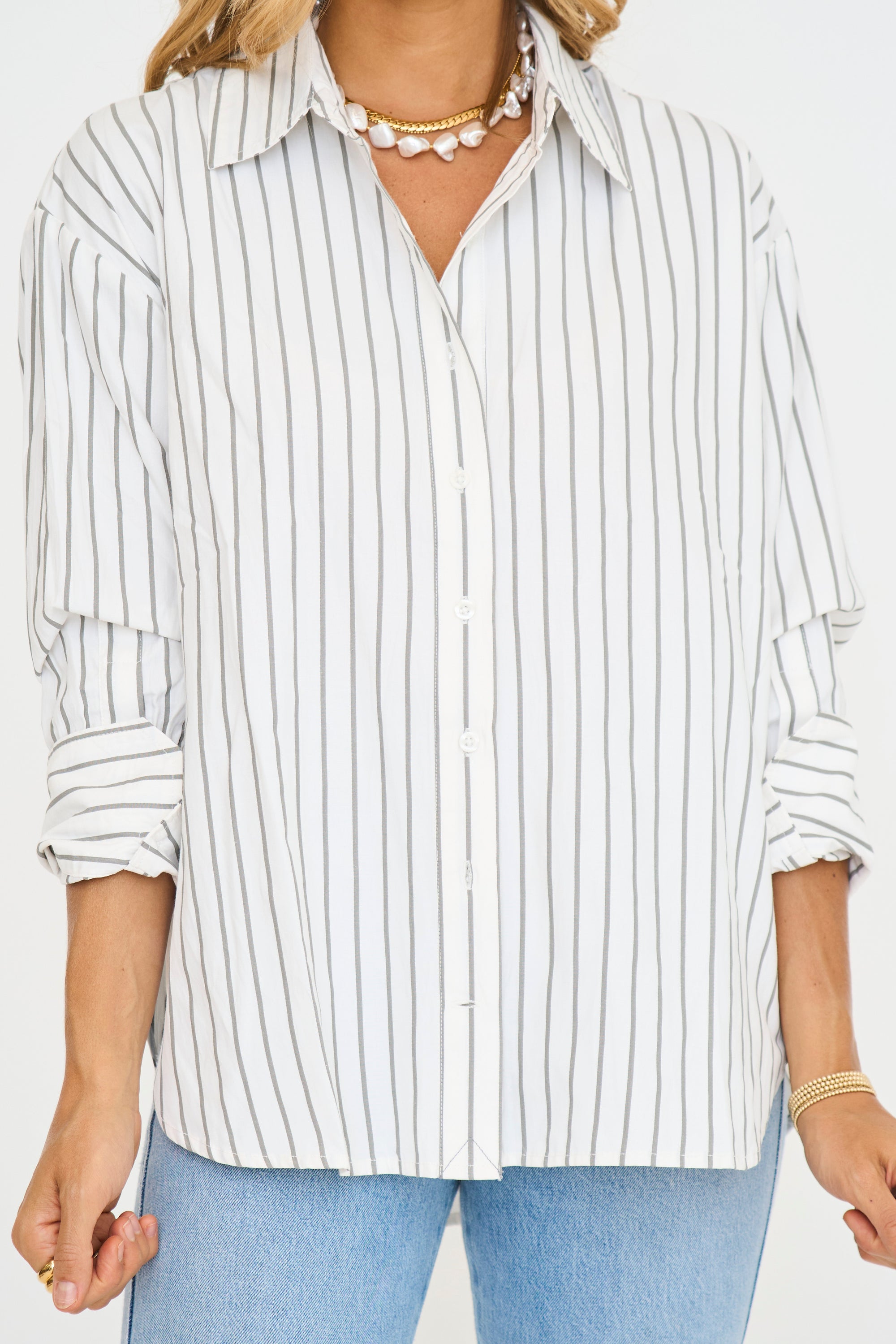 Bethany Buttondown Top