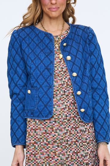 Denim Stitch Novelty Jacket