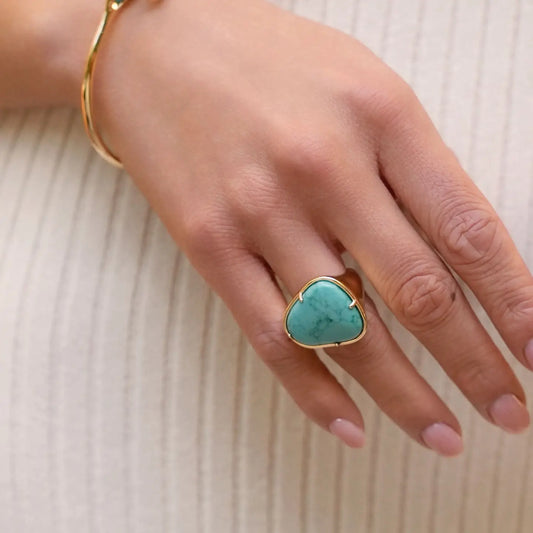 Turquoise Solstice Ring