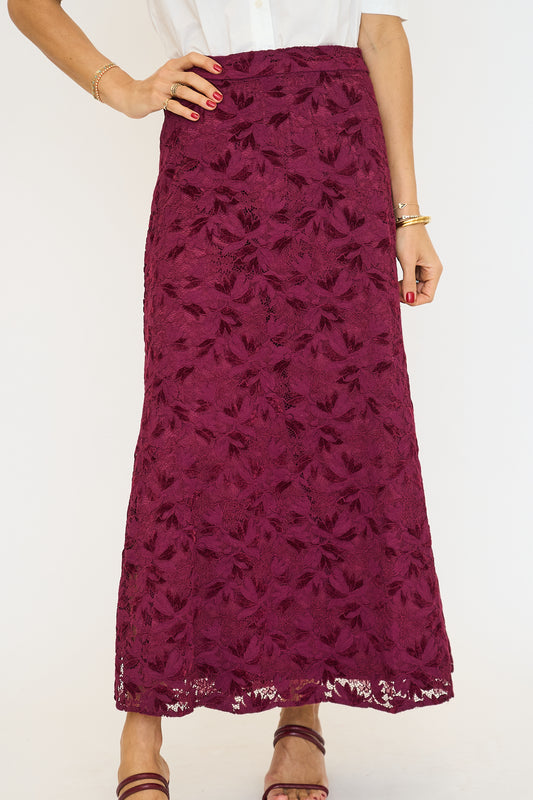 Bordeaux Hebert Skirt