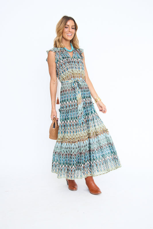 Mosaic Maxi Dress