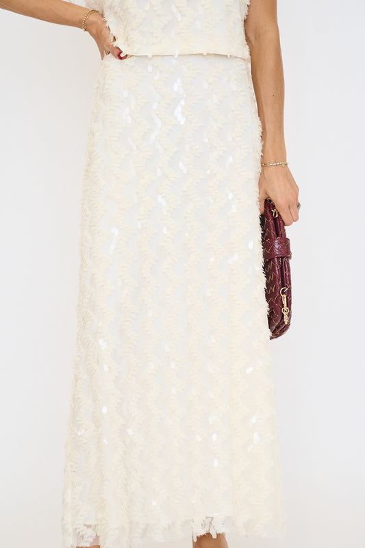 Seline Sequin Maxi Skirt