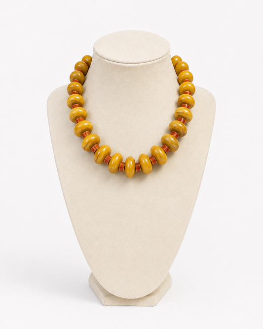 Souvenir beaded necklace