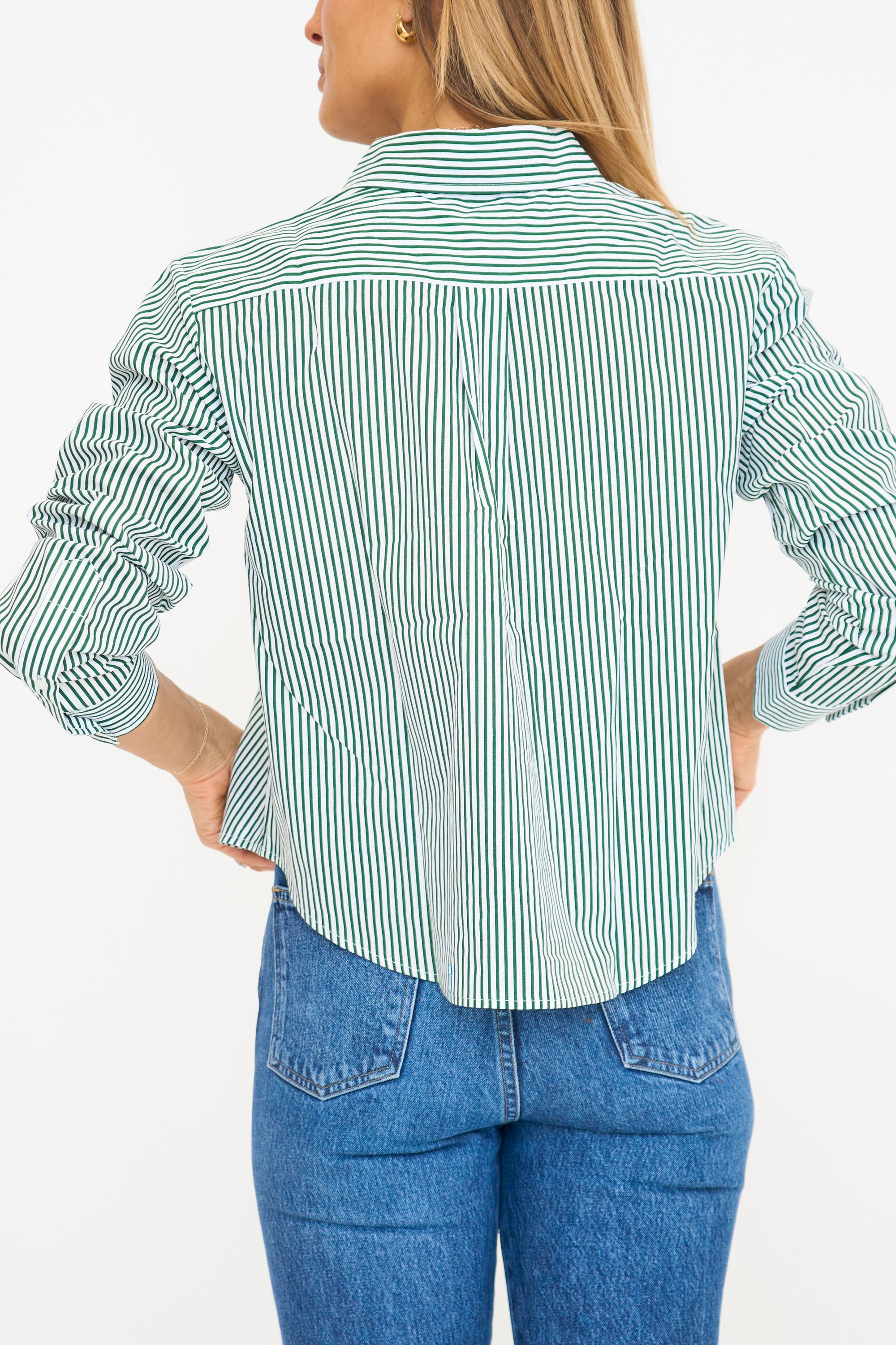 Stripe Pocket Top