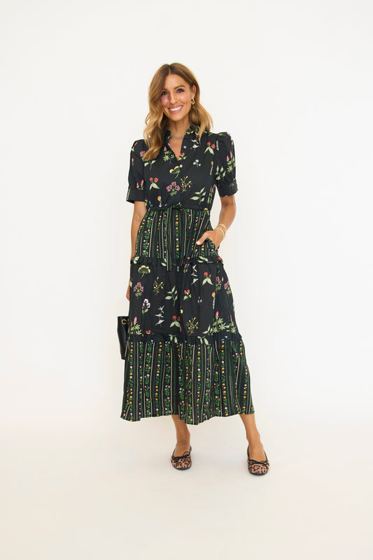 Botanical Midi Dress