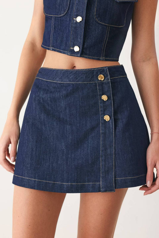 Veronica Denim Skort