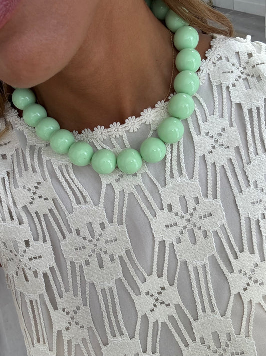Bauble Bead Bubble Necklaces