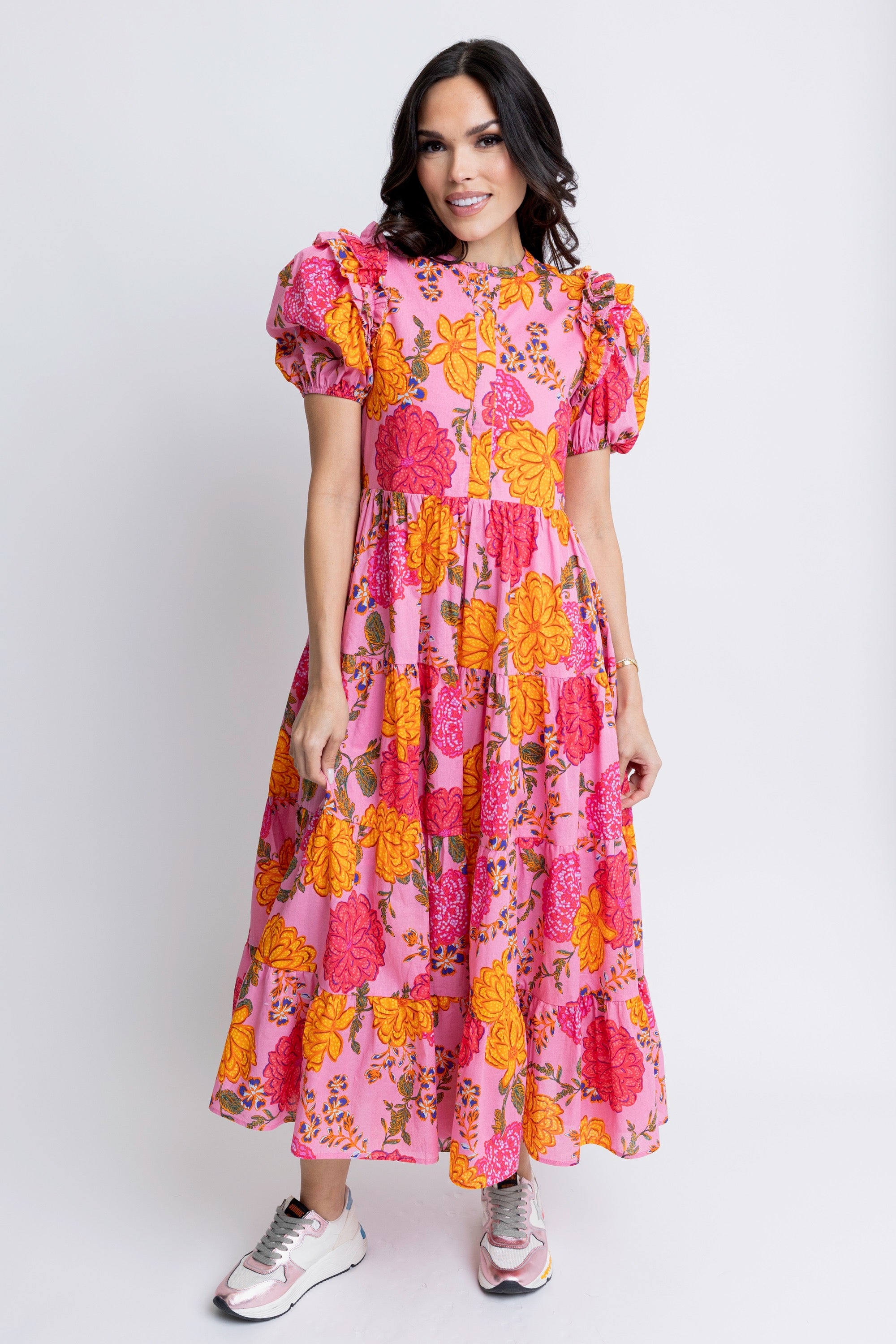 Tay Floral Print Maxi Dress