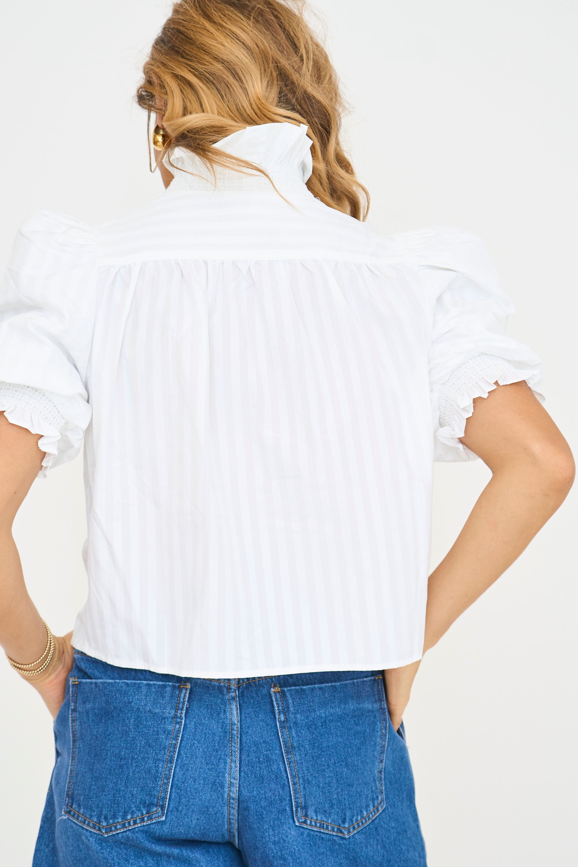 Corrine Ruffle Top