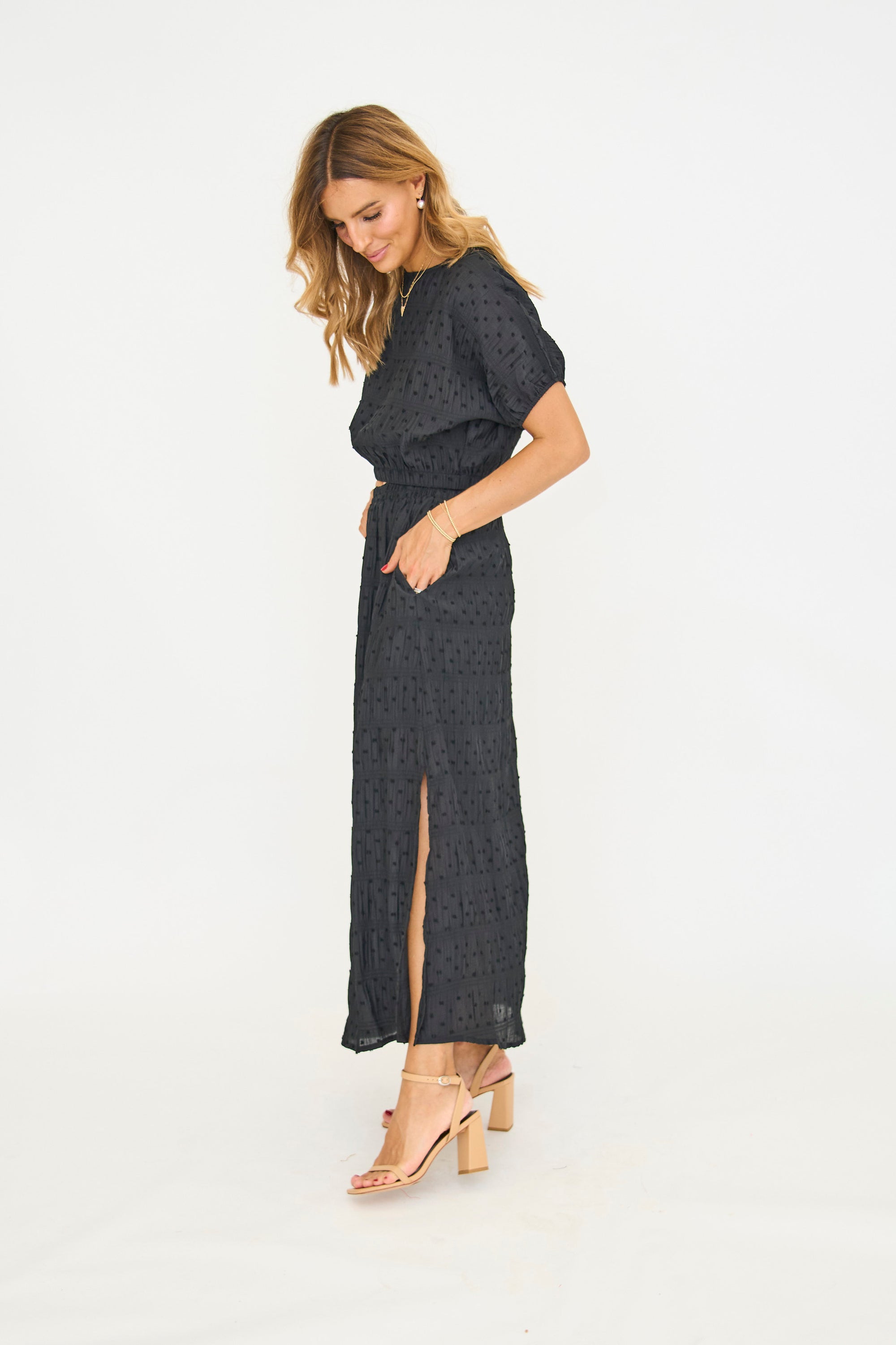 Sen Textured Skirt