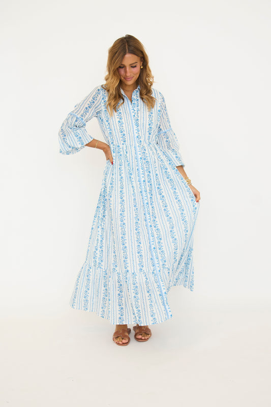 Laura Button Down Maxi Dress