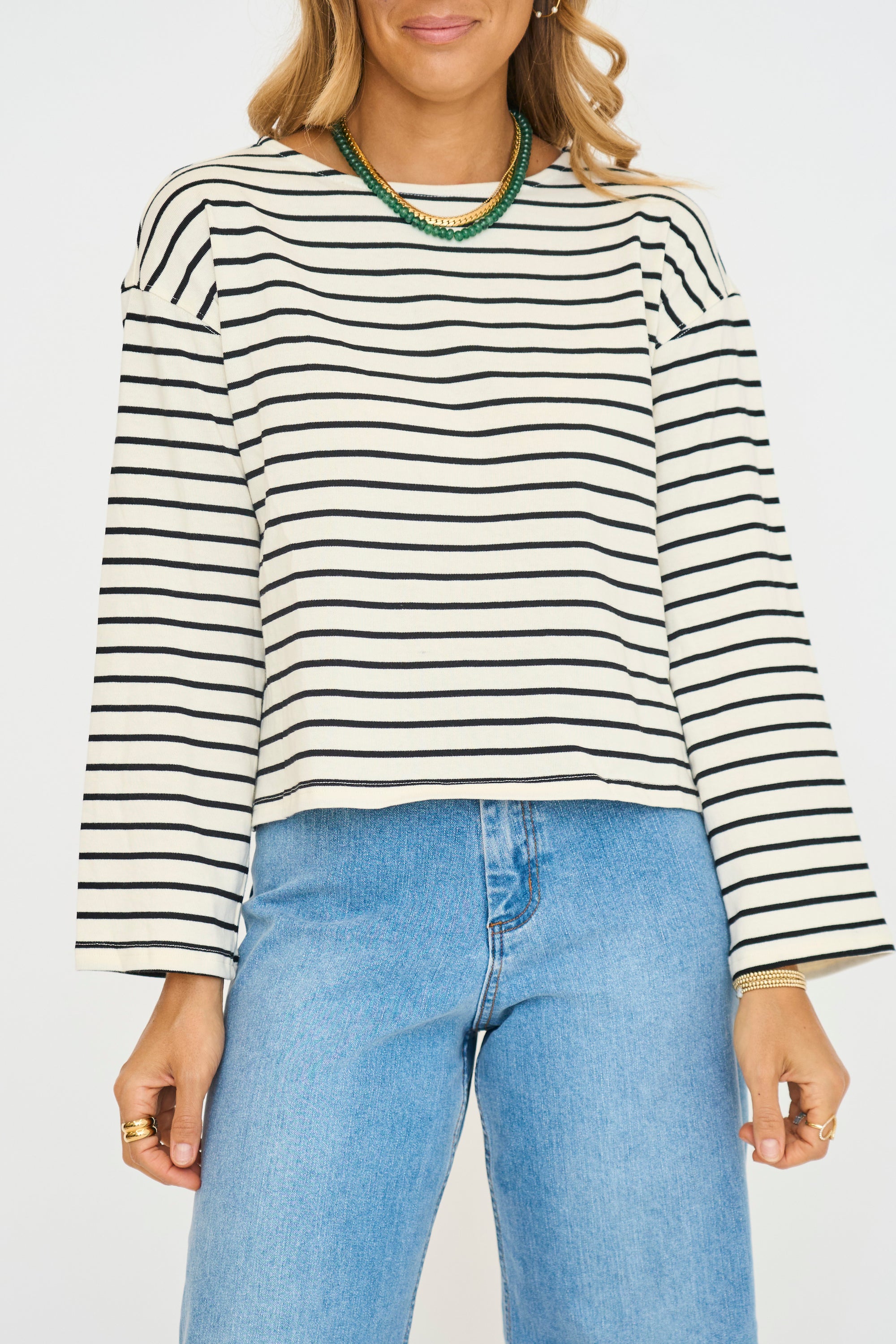 Janna Stripe Tee