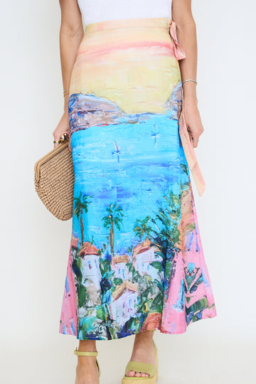 Tropical Breeze Maxi Skirt