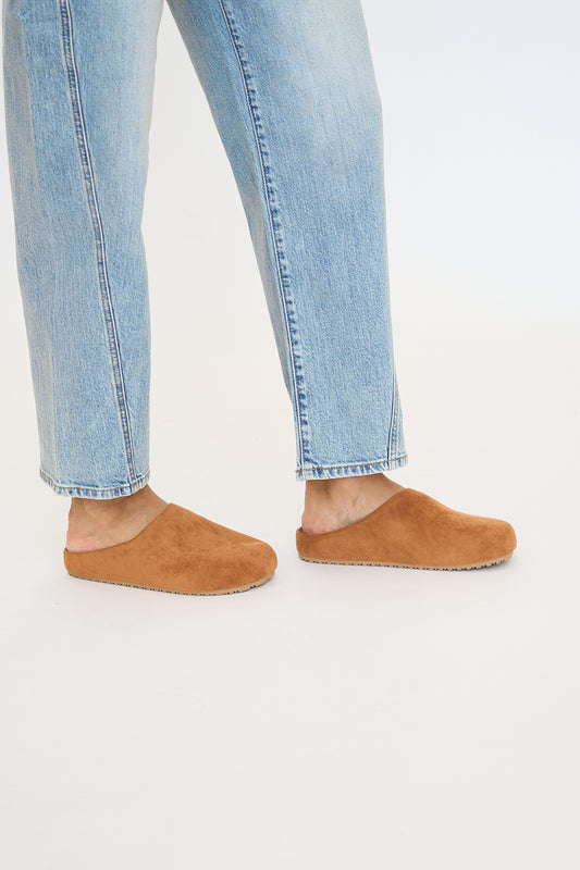 Suede Clogs