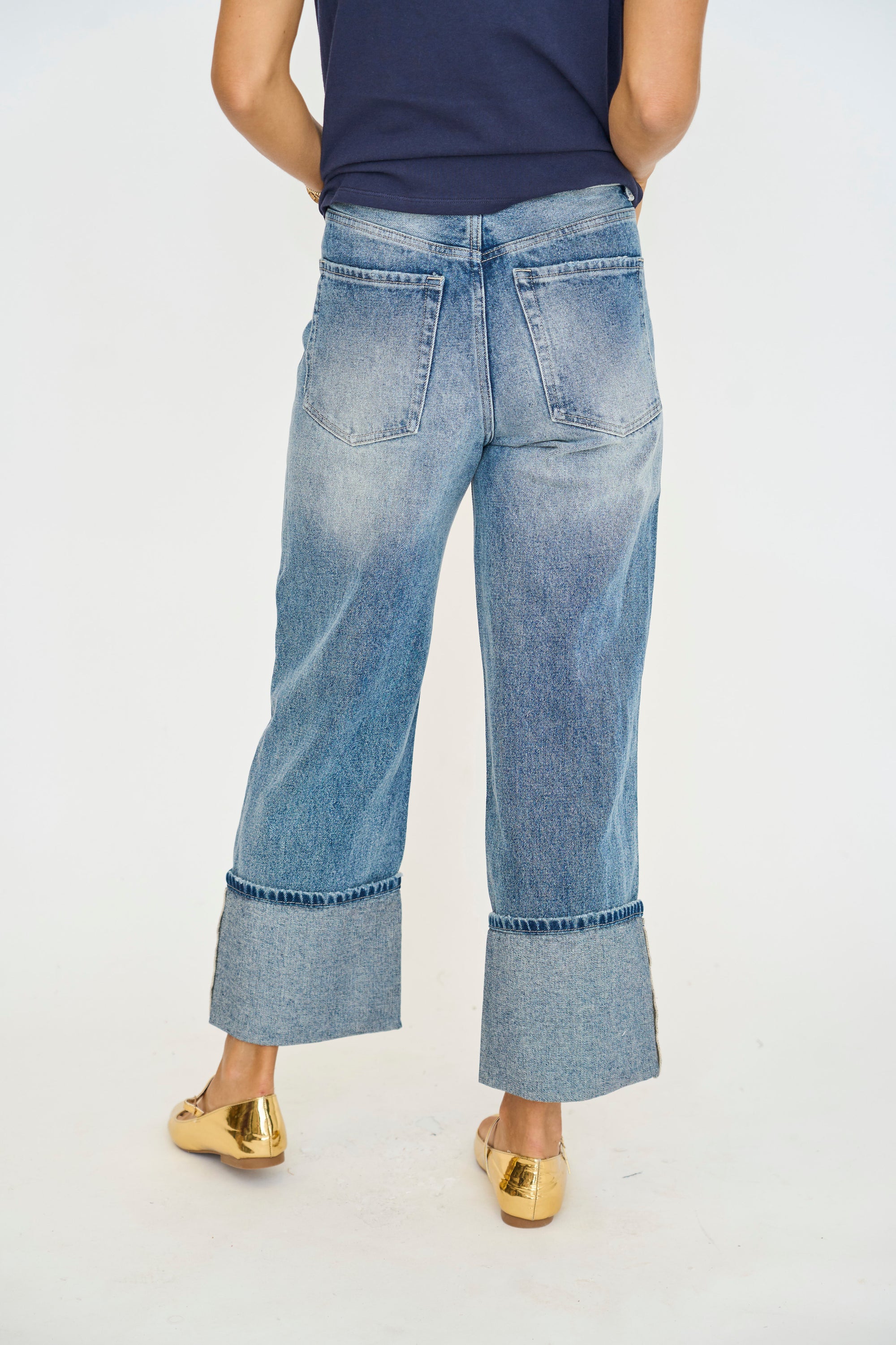 Tayler Cuffed Denim